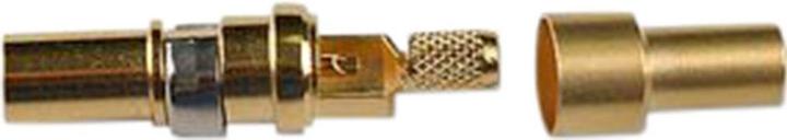 Actual product image Harting Coax contact, Han Modular Female, Coax M contact, Han Modular, Socket, Straight, 75Ohm, Solder