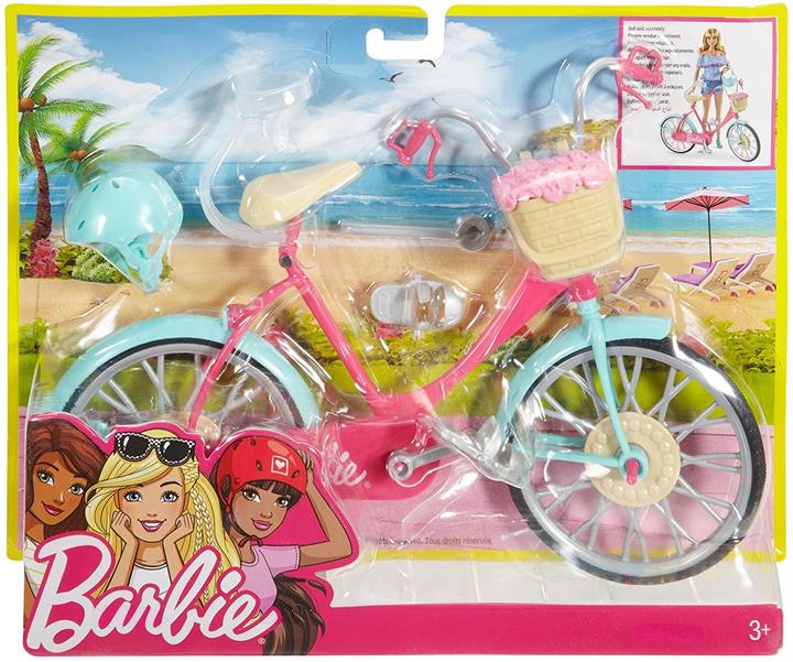 Image du produit Barbie Bicyclette - Poupée Mannequin - 3 ans et +