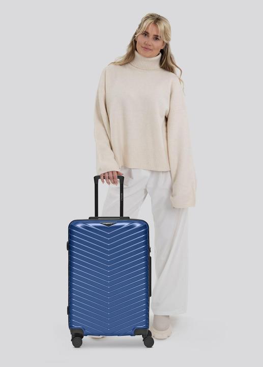 Immagine prodotto Redolz Essentials 18 carrello a 4 ruote da 66 cm con piega elastica (72 l, M (50 - 90l))