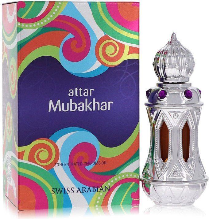 Actual product image Swiss Arabian Attar Mubakhar by Concentrated Perfume Oil 20 ml (Extrait De Parfum, 20 ml)