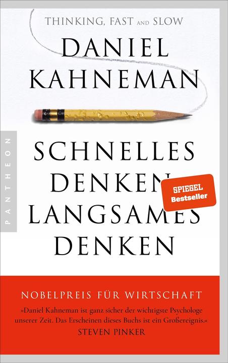 Produktbild Schnelles Denken, langsames Denken (Deutsch, Daniel Kahneman, 2014)