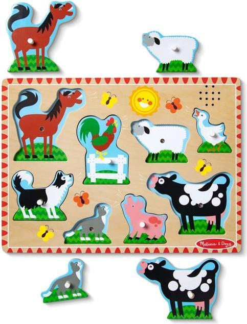 Produktbild Melissa & Doug Farm Animals (8 Teile)