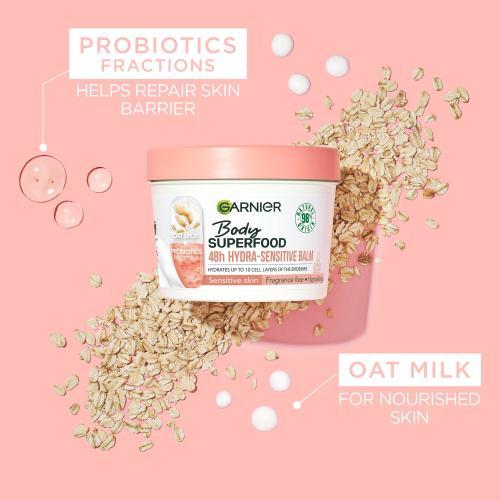 Actual product image Garnier Body Superfood 48h Hydra-Sensitive Balm (Body cream, 380 ml)