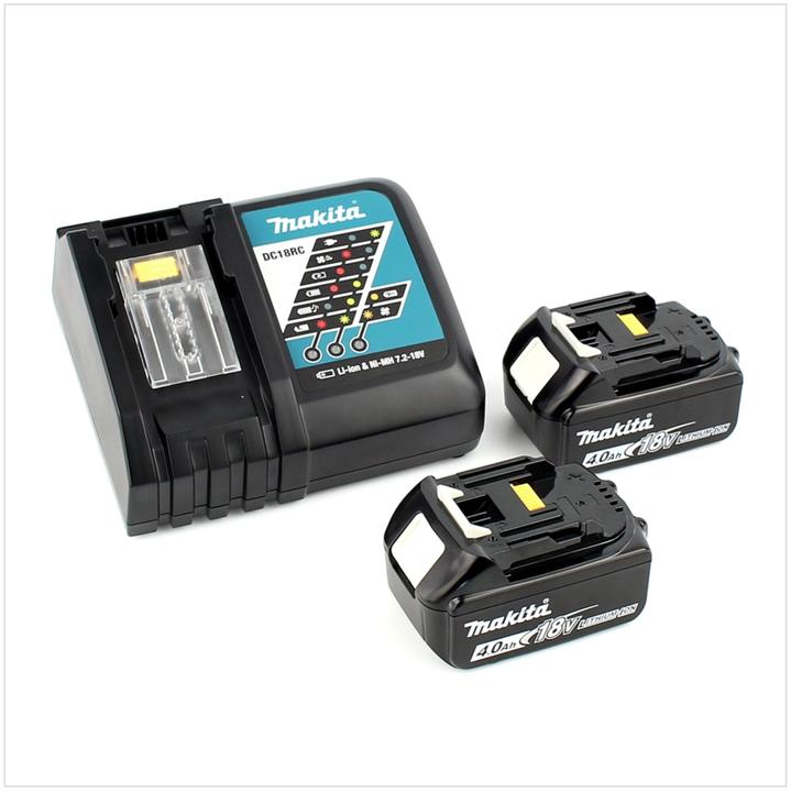 Actual product image Makita DTW 1002 RMJ 18 V Cordless Impact Wrench Brushless Li-Ion + Makpac Case + 2 x Batteries (Rechargeable battery operated)