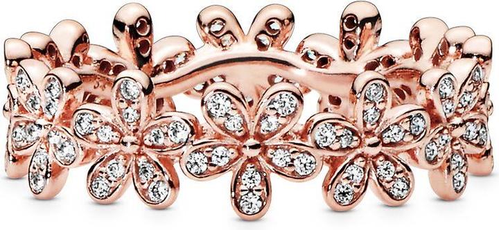 Actual product image Pandora Glossy daisy ribbon ring (56)