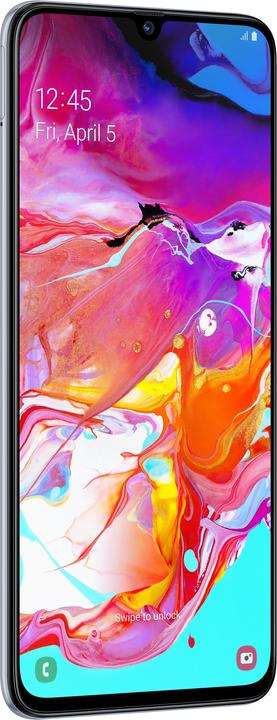 Actual product image Samsung Galaxy A70 EU (128 GB, White, 6.70", Dual SIM, 32 Mpx, 4G)