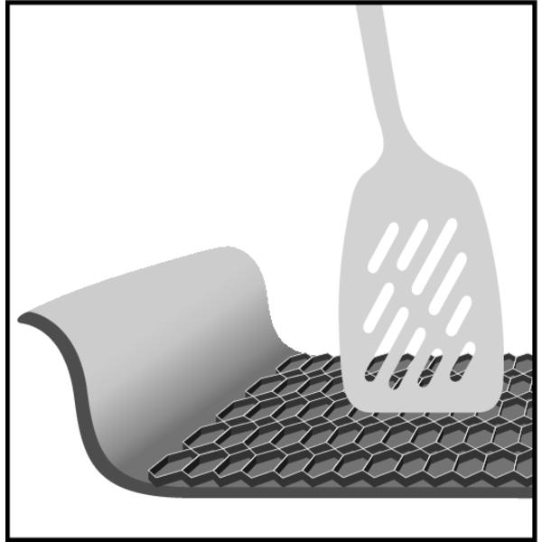 Actual product image Spring Frying pan (32 cm, Frying pan, Stainless steel)