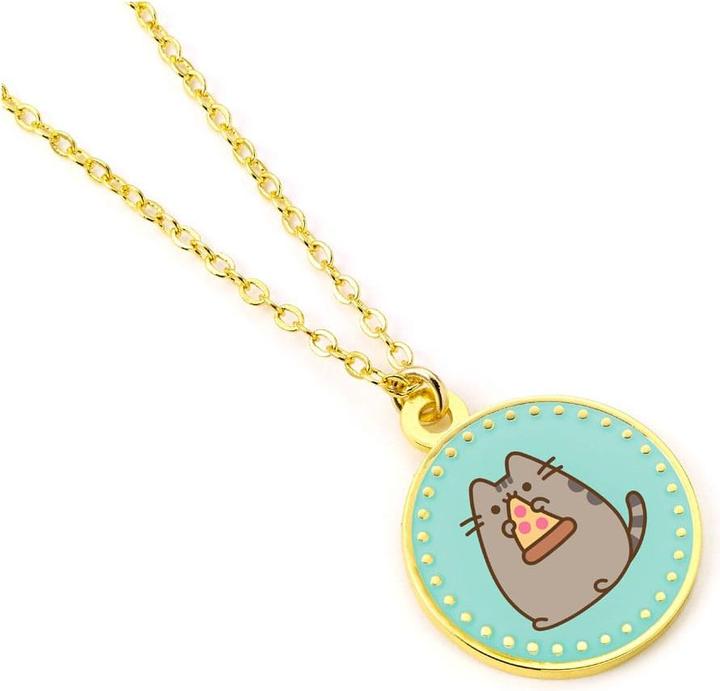 Carat PUSHEEN - Pizza - Collier (Zinklegierung und Emaille)