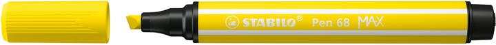 Image du produit STABILO Pen 68 Max jaune citron (Jaune citron, 1 x)