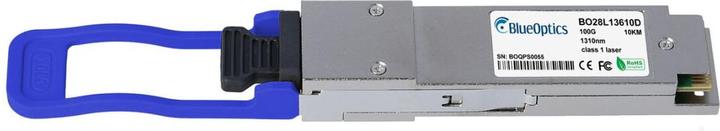 Actual product image BlueOptics 100G-QSFP28-LR4-10KM-EN. SFP Transceiver Type: Fibre Optic, Maximum Data Transfer Rate: 100000 Mbi
