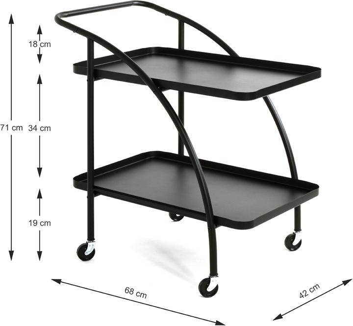 Produktbild HAKU Möbel Servierwagen