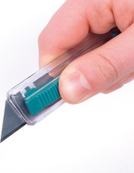 Produktbild wolfcraft wolfcraft 1 Sicherheitsmesser aus Kunststoff (Cutter)