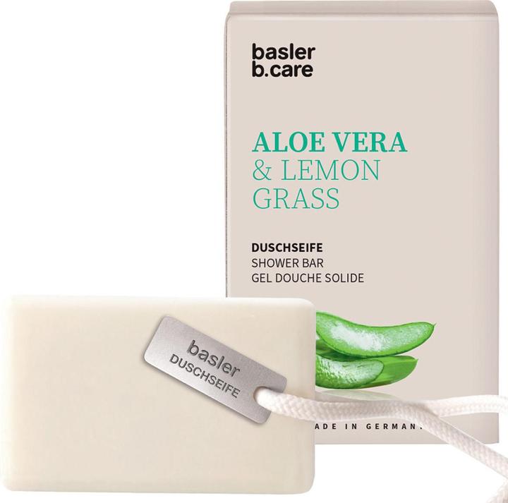 Produktbild Basler Feste Duschseife Aloe Vera & Lemongrass inkl. Kordel mit Anhänger