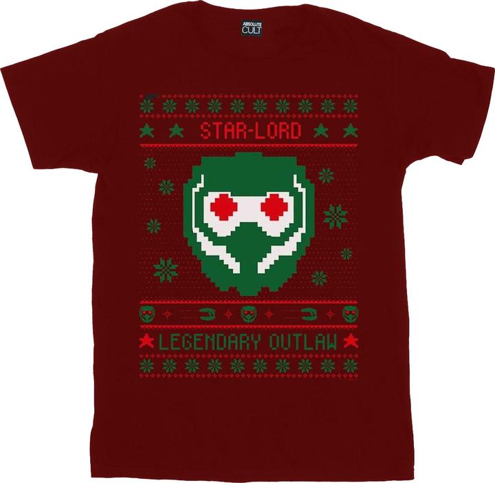 Guardians Of The Galaxy Vol. 2 Star Lord Fair Isle TShirt Jungen