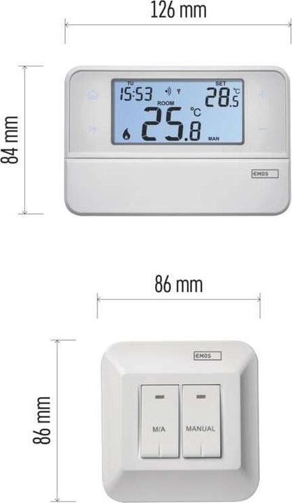Actual product image Emos P5616OT