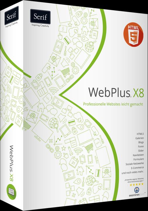 Produktbild Avanquest Serif WebPlus X8
