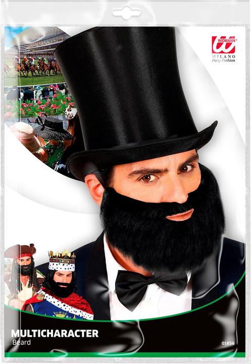 Actual product image Widmann Beard with moustache: for different characters