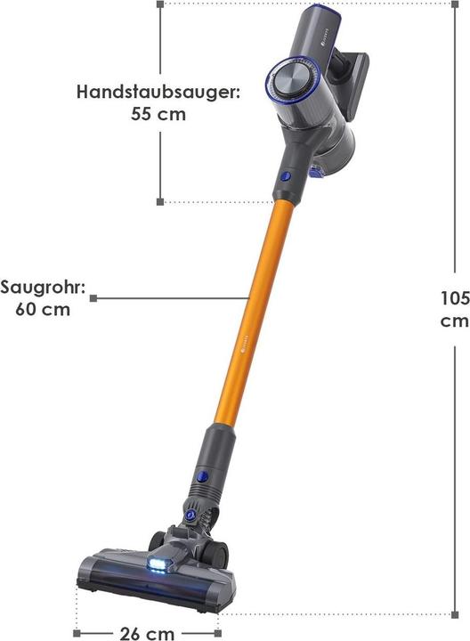 Actual product image Juskys Cordless hoover VC2101