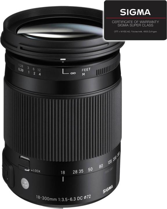 Sigma 18-300mm f/3,5-6,3 DC Makro HSM (C), Sony A (Sony A, APS-C / DX)