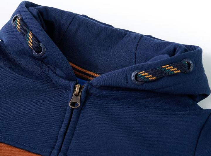 Immagine prodotto VidaXL Maglia con cappuccio per bambini con zip 104.Materiale (104)