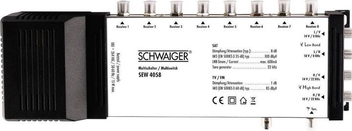 Image du produit Schwaiger SPI9961SET6 (Antenne parabolique, DVB-S / -S2)