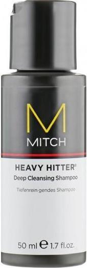 Actual product image Paul Mitchell Mitch Heavy Hitter Deep Cleansing Shampoo Mini (50 ml, Liquid shampoo)
