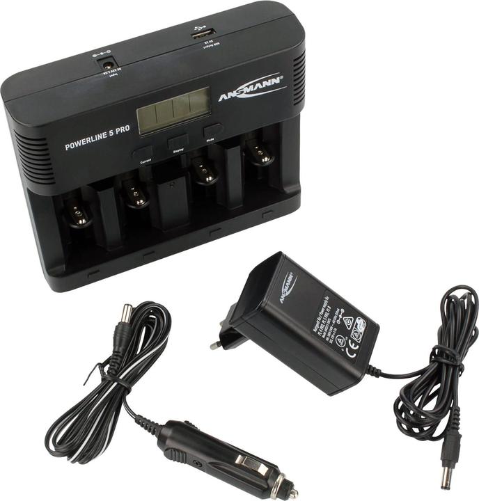 Produktbild Ansmann Powerline 5 Pro (1 Stk., Ladegerät ohne Akku)