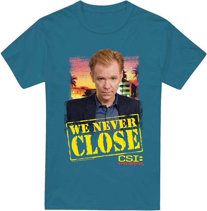 Image du produit CSI: Miami - T-shirt NEVER CLOSE - Homme (XL)