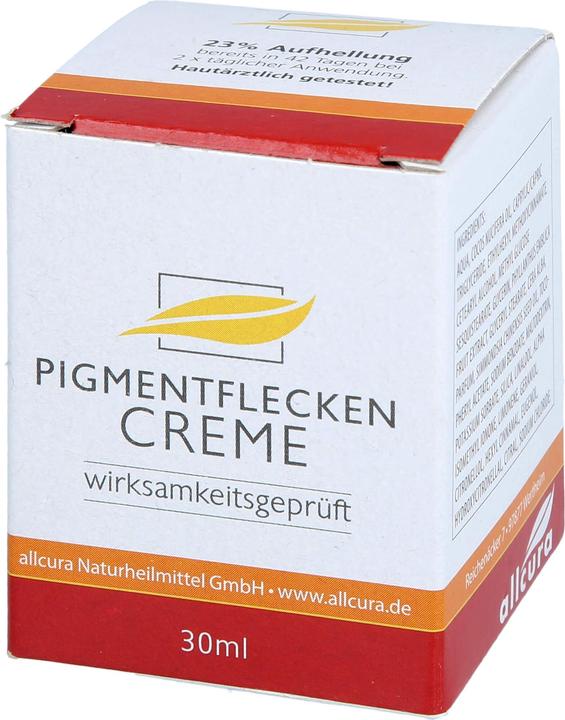 Produktbild Allcura Pigmentflecken Creme, 30 ml Creme (30 ml, 24h Creme)