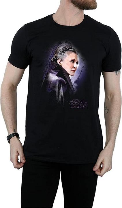 Actual product image Star Wars Mens Princess Leia Brushed Cotton T-Shirt (L)