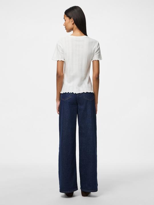 Actual product image Pieces Pcmarie Ss O-Neck Poin Top Jrs Noos Bc (L)