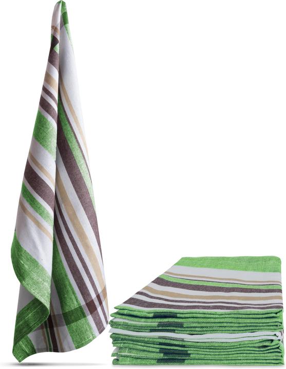 Produktbild Aspero 100 Geschirrtücher aus Baumwolle (55 x 75 cm)