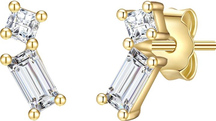 Glanzstücke München Damen Sterling Silber Zirkonia gelbgold - 23724 (Sterling Silber)