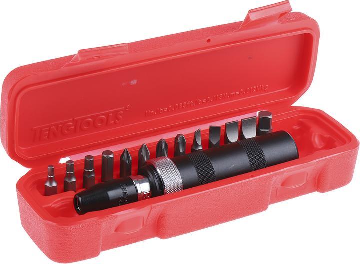 Teng Tools Hexagonal, PHILLIPS, TORX Impact driver set, 15 pieces