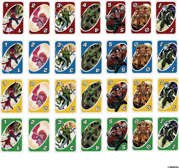 Produktbild Mattel Games Uno Spider-Man (Deutsch, Französisch, Italienisch)