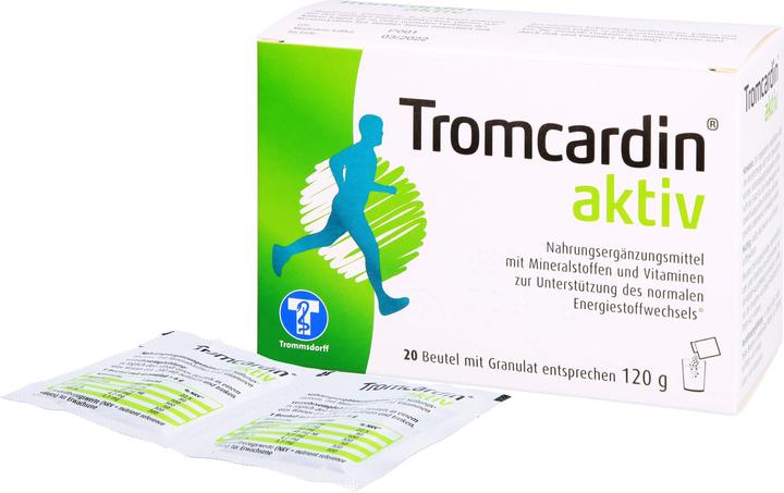 Actual product image Trommsdorff Tromcardin active granules, 20 pc BEU (20 Piece, Granulate)