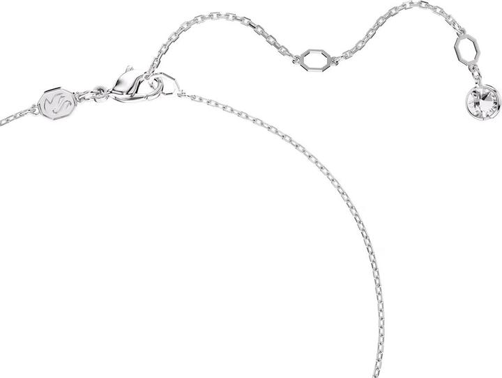 Image du produit Swarovski Dextera Y Collier Boule et Cube Blancs (Métal Swarovski)