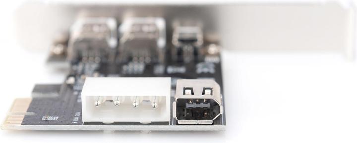 Immagine prodotto Digitus Scheda PCIe Firewire 1394a 3+1 porte