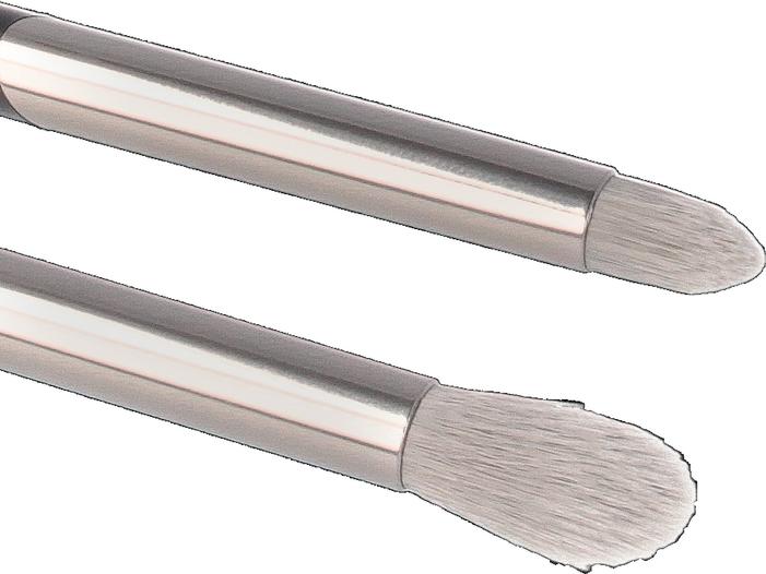 Actual product image Parsa Beauty Parsa Professional Duo Blender Brush, black (Eyebrows)