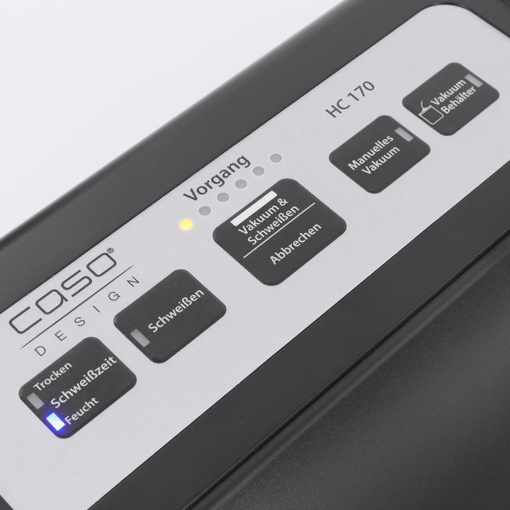 Actual product image Caso HC 170 vacuum sealer 0.75 mbar