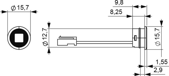 Actual product image L&S PIR Sensor zu Mec Modul Schalten