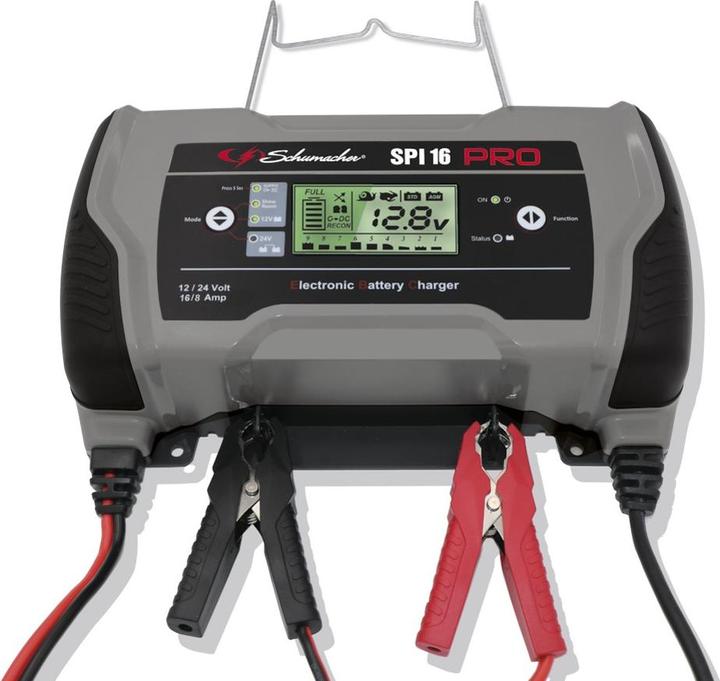 Schumacher SPI16 PRO caricabatterie 12V e 24V (12V, 24V, 16 A)