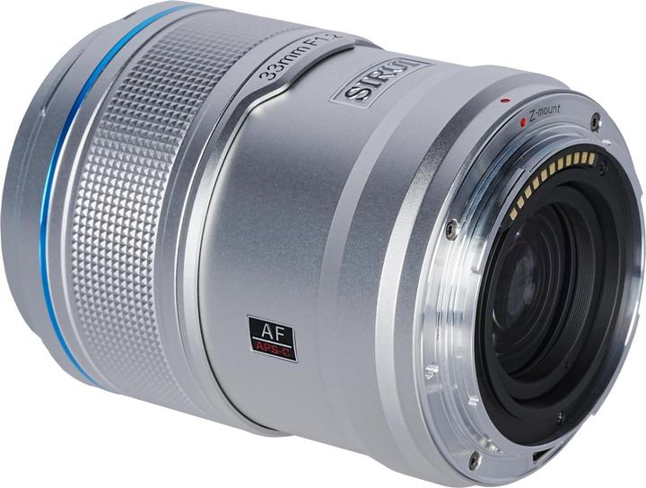 Actual product image Sirui Sniper 33mm F1.2 APSC Auto-Focus Lens (Sony-E Mount, Silver) (Sony E, APS-C / DX)