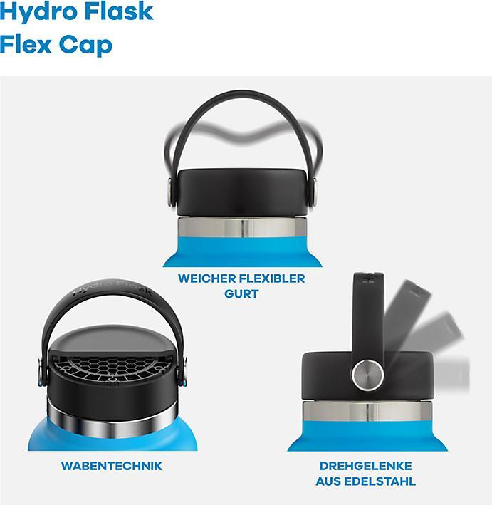 Produktbild Hydro Flask 16oz Wide Flex Sip Lid Isolierflasche (0.47 l)