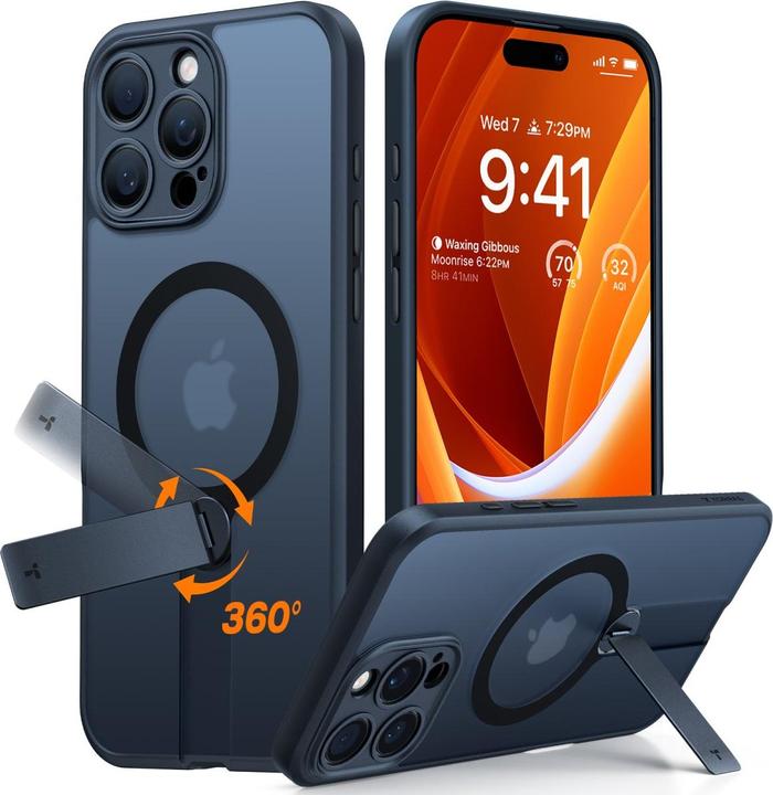 Actual product image Torras Pstand Spin (Apple iPhone 16 Pro Max)