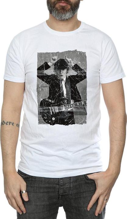 Produktbild AC/DC Angus Young Distressed Photo TShirt (S)