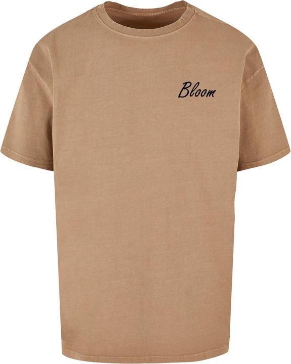 Actual product image Merchcode Flowers Bloom Acid Washed Heavy Oversized Tee - 117597 (M)