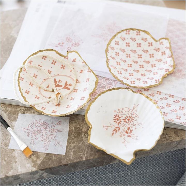 Produktbild Creativ Company Bastelset Decopatch Muschel-Schalen