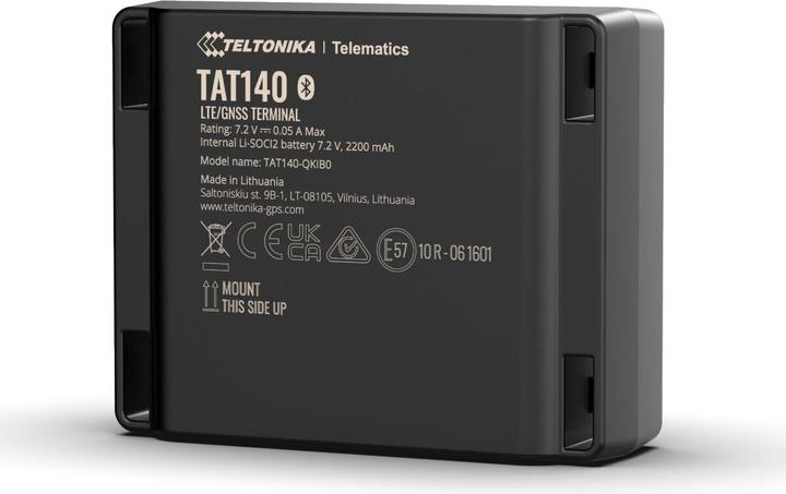 Actual product image Teltonika 4G LTE Cat 1 asset tracker