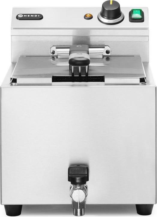 Produktbild Hendi Fritteuse mit Ablasshahn 10 l 400V 6600W